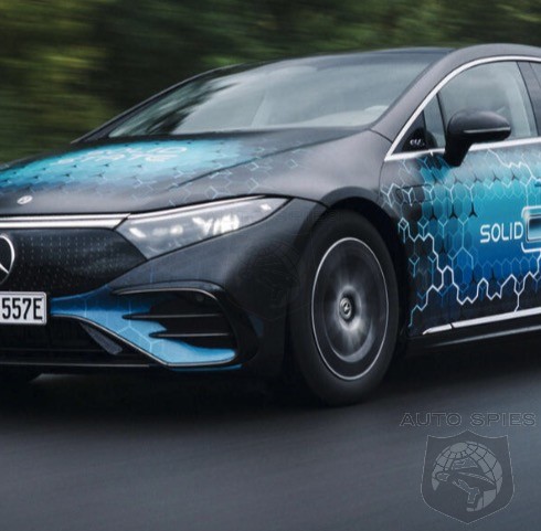 Mercedes Benz EQS Prototype Drives 749 Miles On Single Charge
